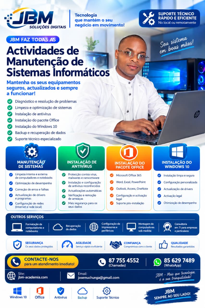 Informação JBM Academia